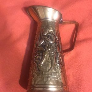 Vintage Peerage Brass Pitcher made in England
